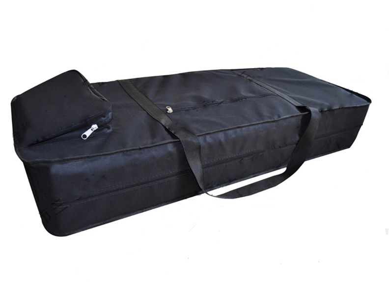 600D Keyboard Bag with Double 10mm Sponge Padded and lined